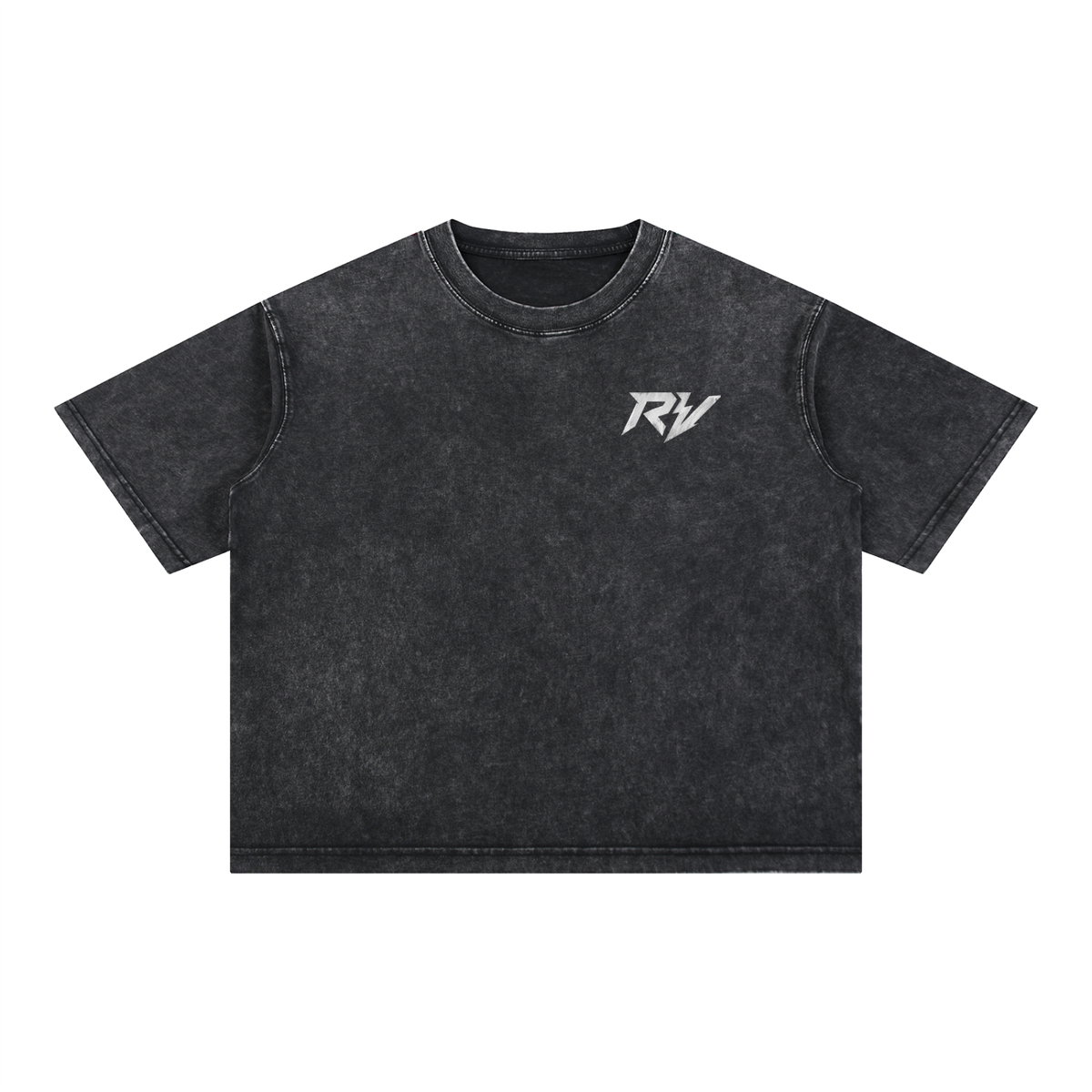 Mineral Wash Boxy Cotton T-Shirt