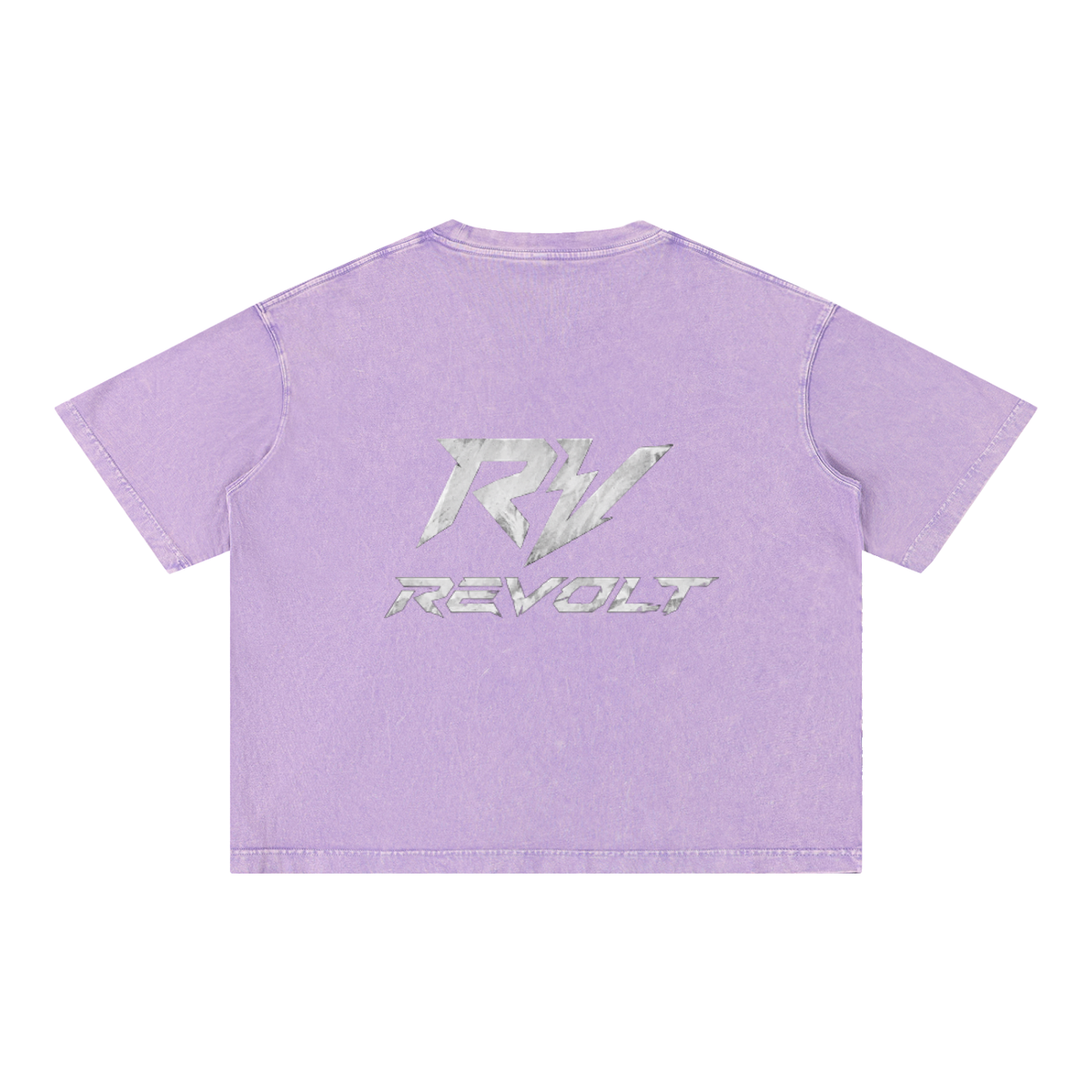Mineral Wash Boxy Cotton T-Shirt