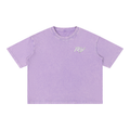 Mineral Wash Boxy Cotton T-Shirt