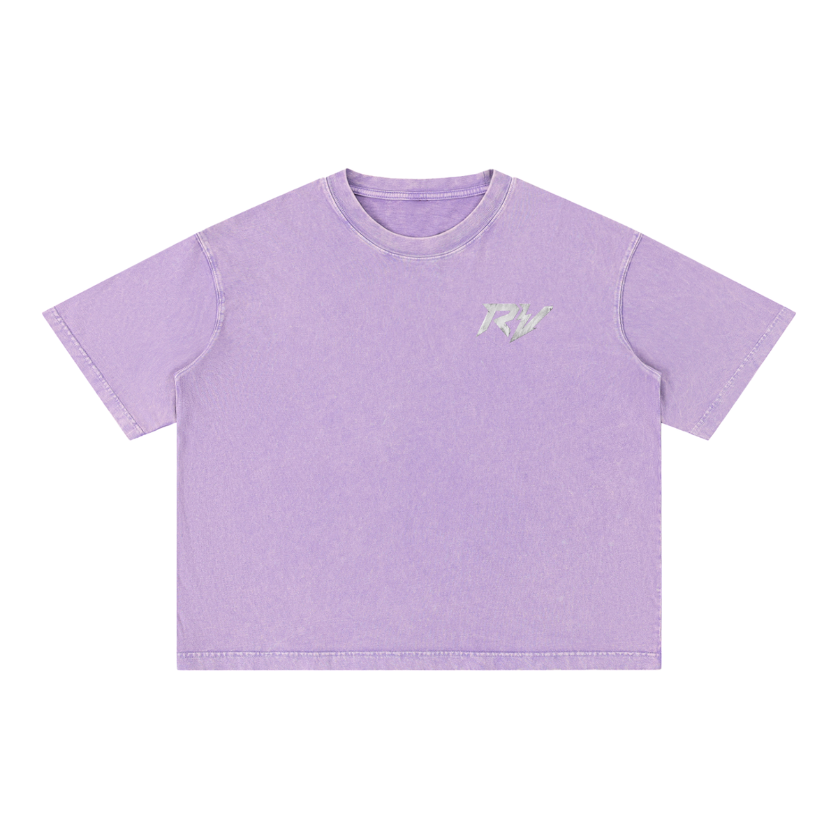 Mineral Wash Boxy Cotton T-Shirt